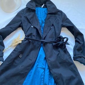 Old navy belted women trench size small